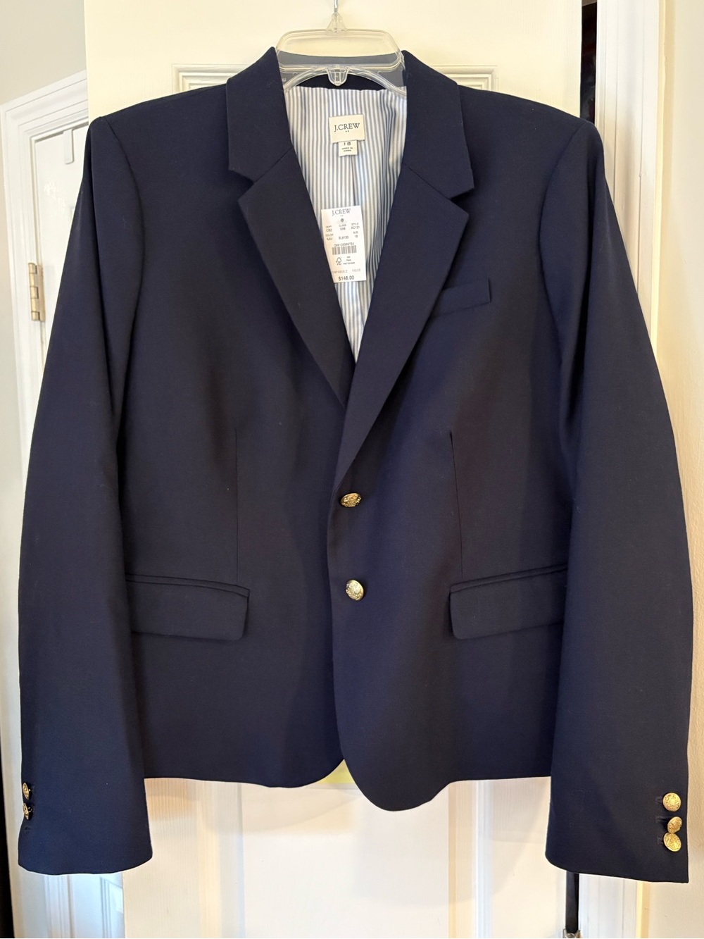 J. Crew Factory Women’s Original Schoolboy Blazer NWT